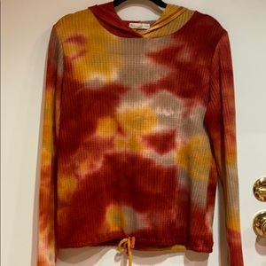 Tie Dye, Soft Hoodie Another Reason Sz L